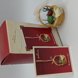 Hallmark Basket of Joy Ornament